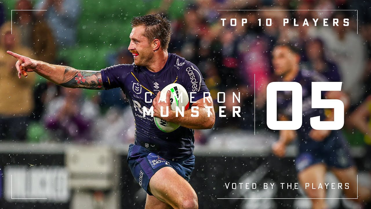 No. 5 Cameron Munster (Five-Eighth, Storm) | NRL Top 10 Players 2023