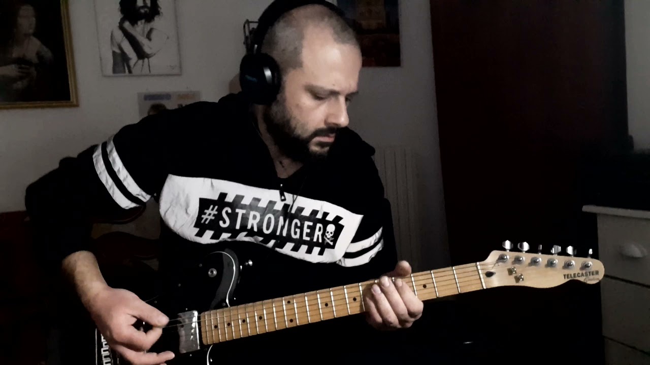Hardline - Rhythm from a Red Car (rhythm guitar cover)