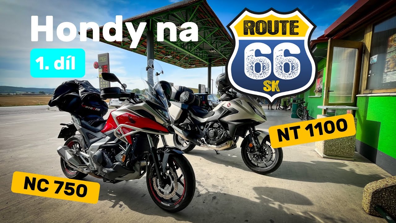 Hondy na Road 66 (SK) - část 1/2