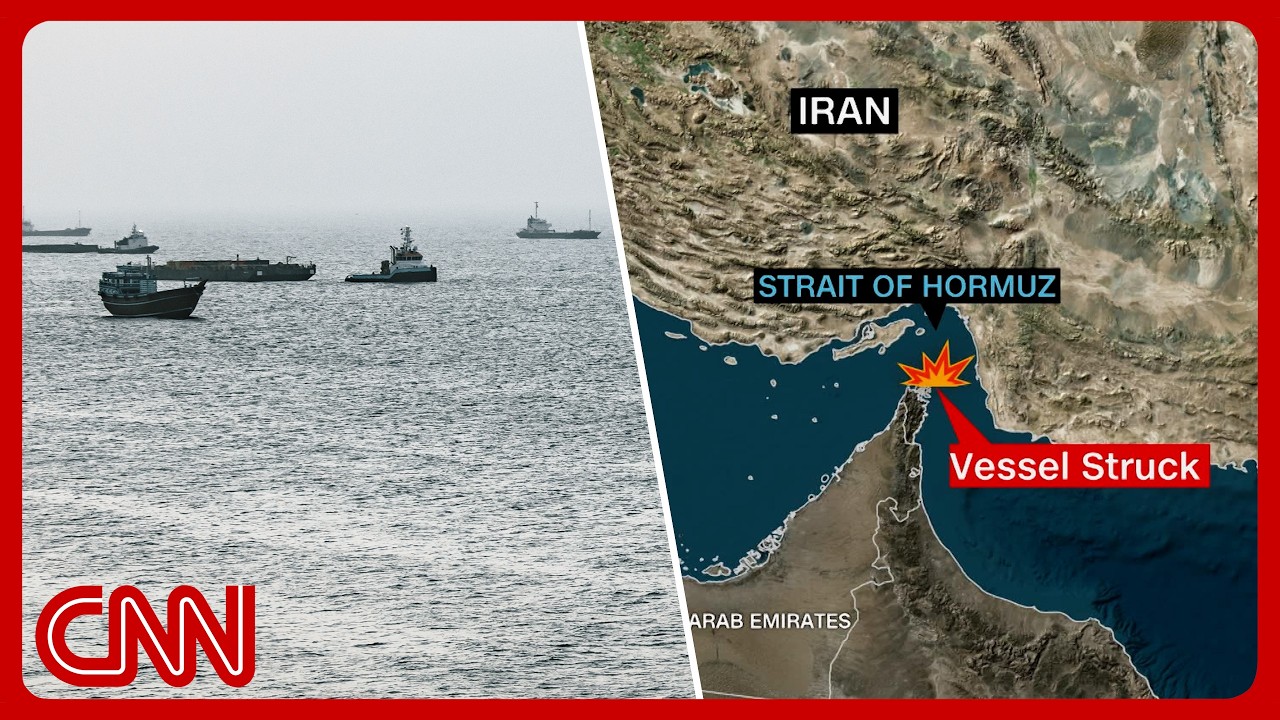 Iran strikes ship in Hormuz after Trump claims 'total control'