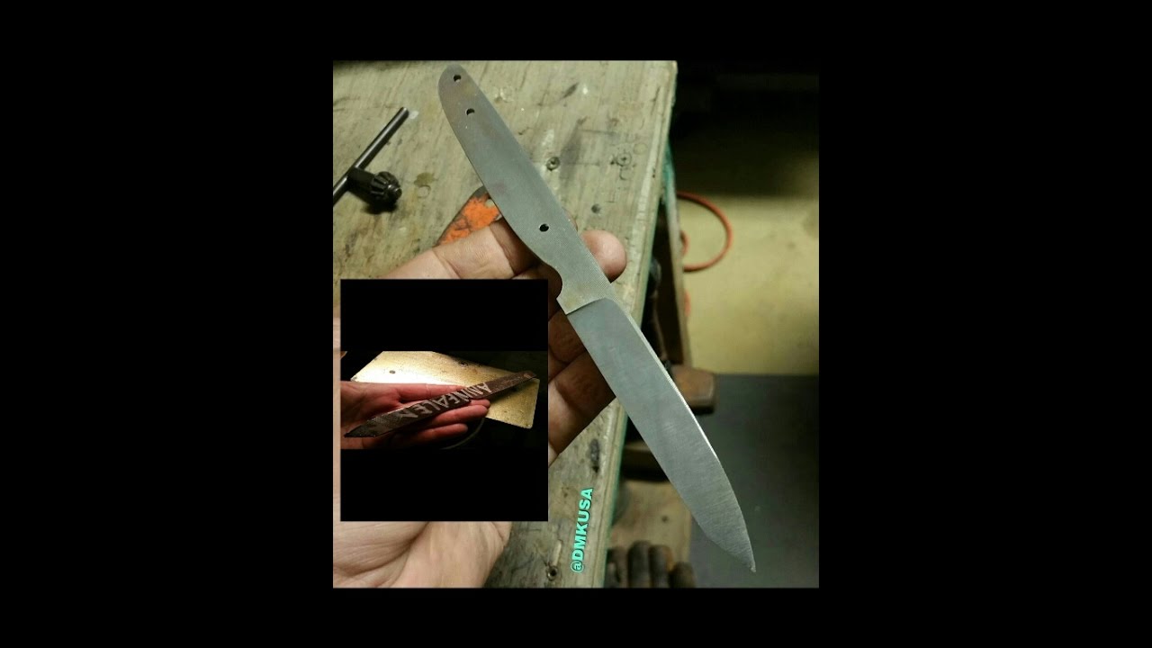 Tacti-Culinary Slicer File Knife Being Born - Part 1 of 3