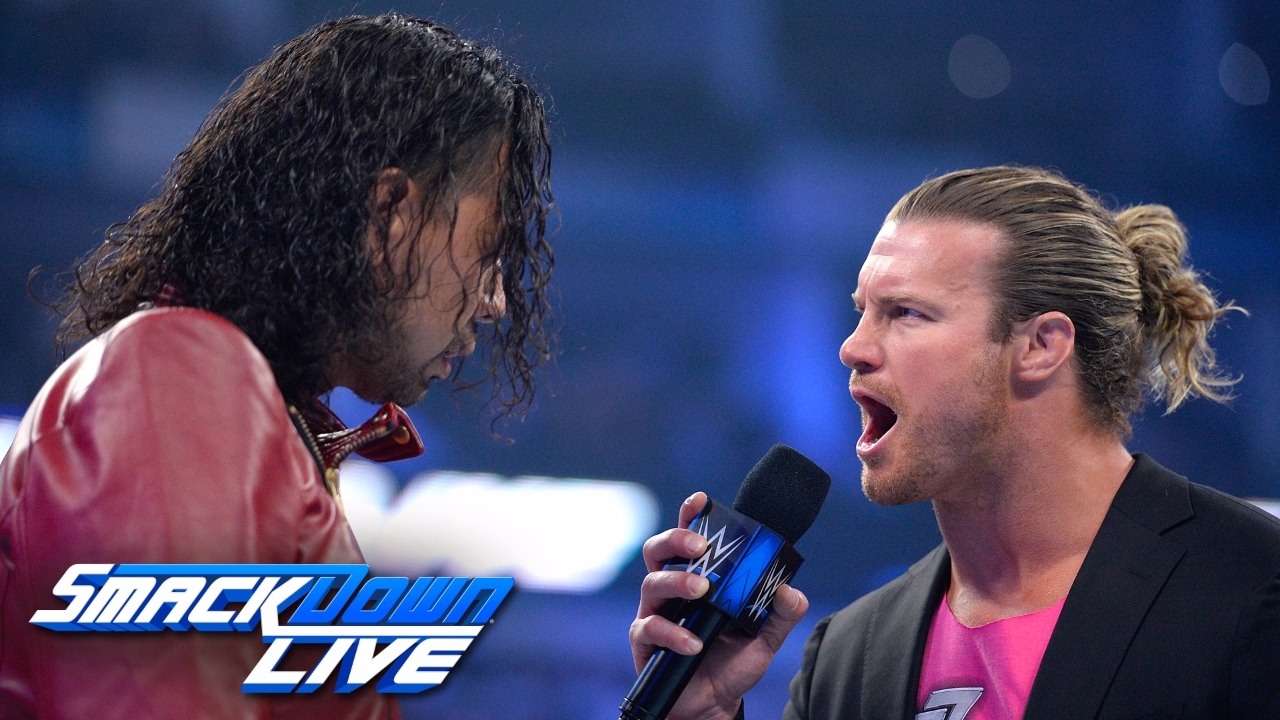 Дольф Зигглер бросает вызов Шинсуке Накамуре: SmackDown LIVE, 9 мая 2017 г.