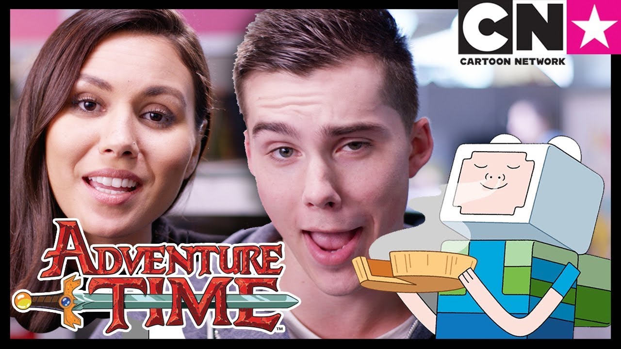 Adventure Time Minecraft Episode Sneak Peek with Olivia Olson and Jeremy Shada | Cartoon Network