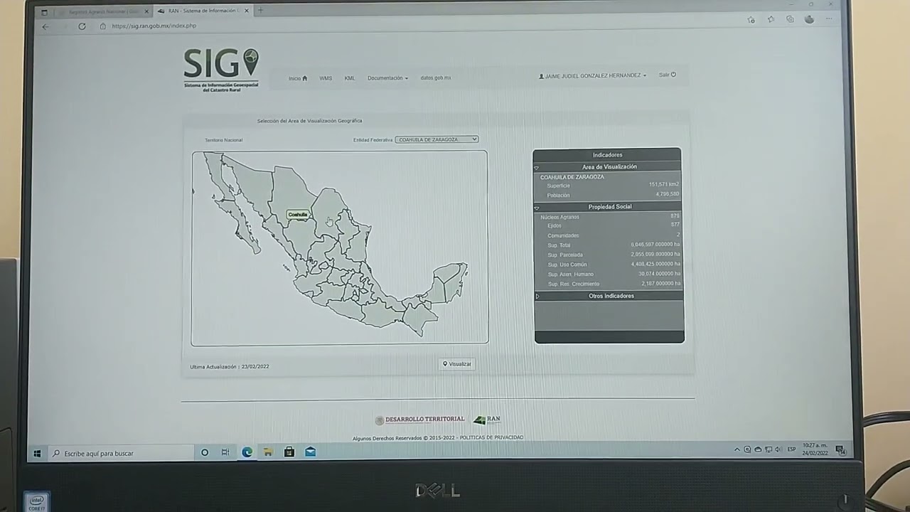 DESCARGAR ARCHIVO KML DEL RAN