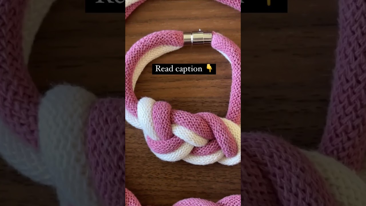 How you can use our 9mm Bobbiny Braided Cords in 5 meters lengths :)