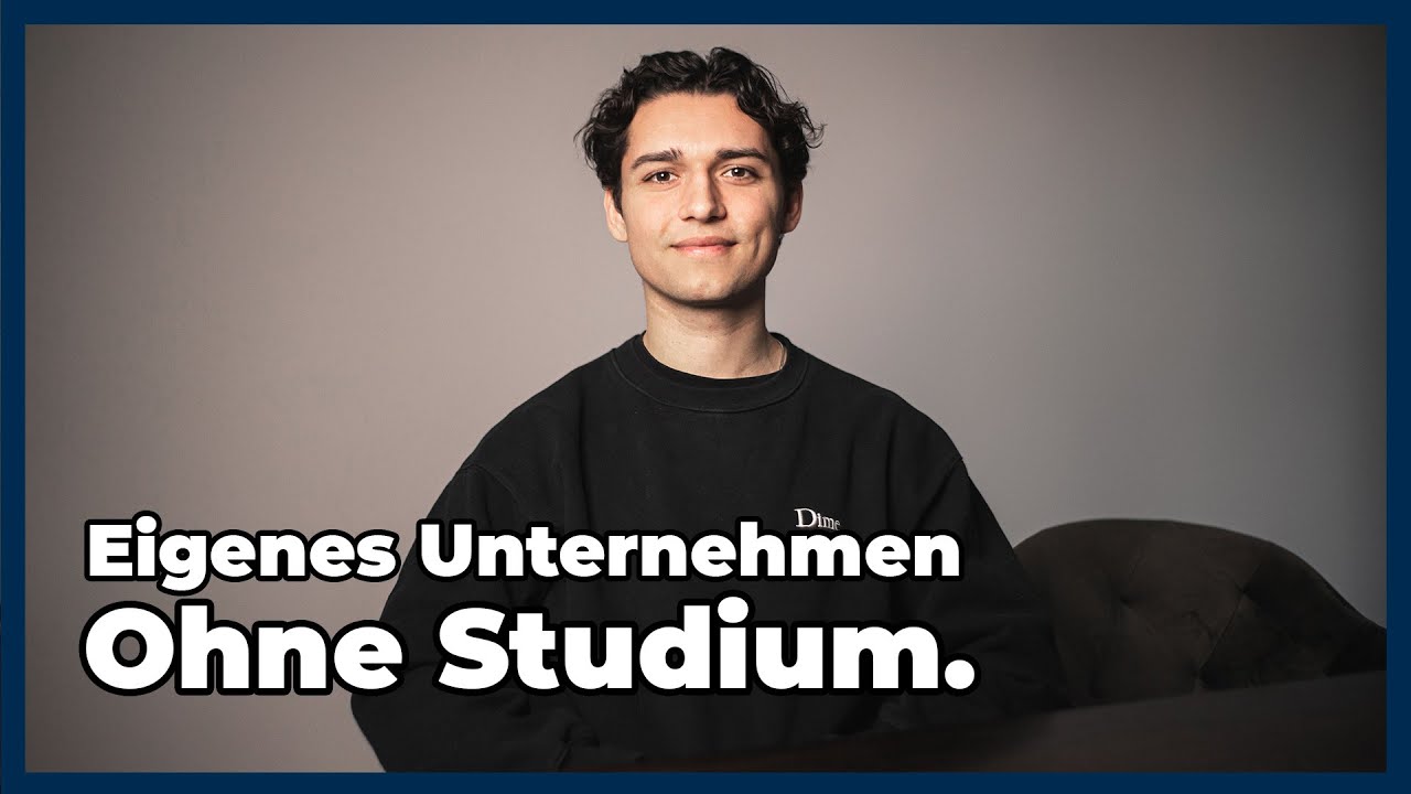 ER hat gegründet, OHNE zu studieren | Junge Unternehmer