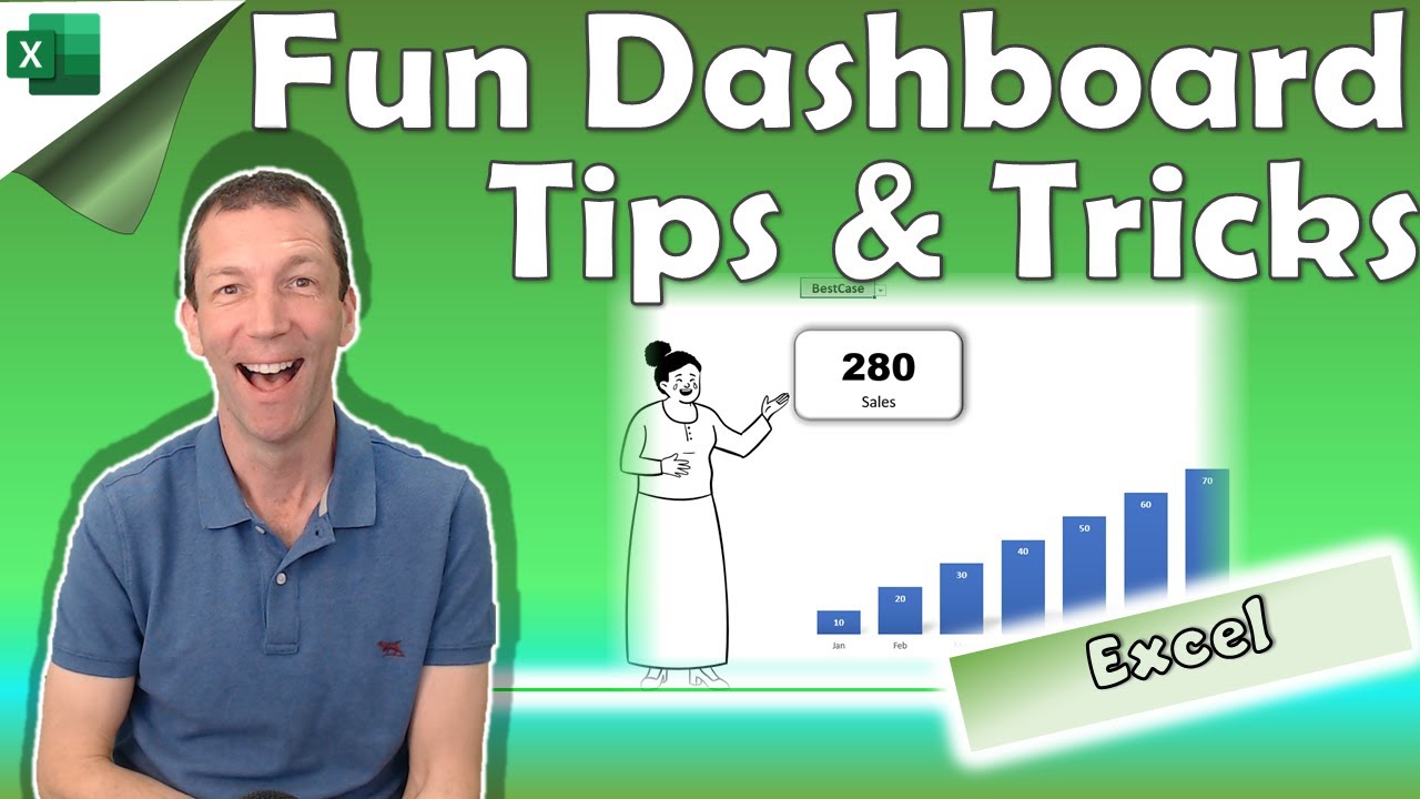 Fun Dashboard in Excel with 