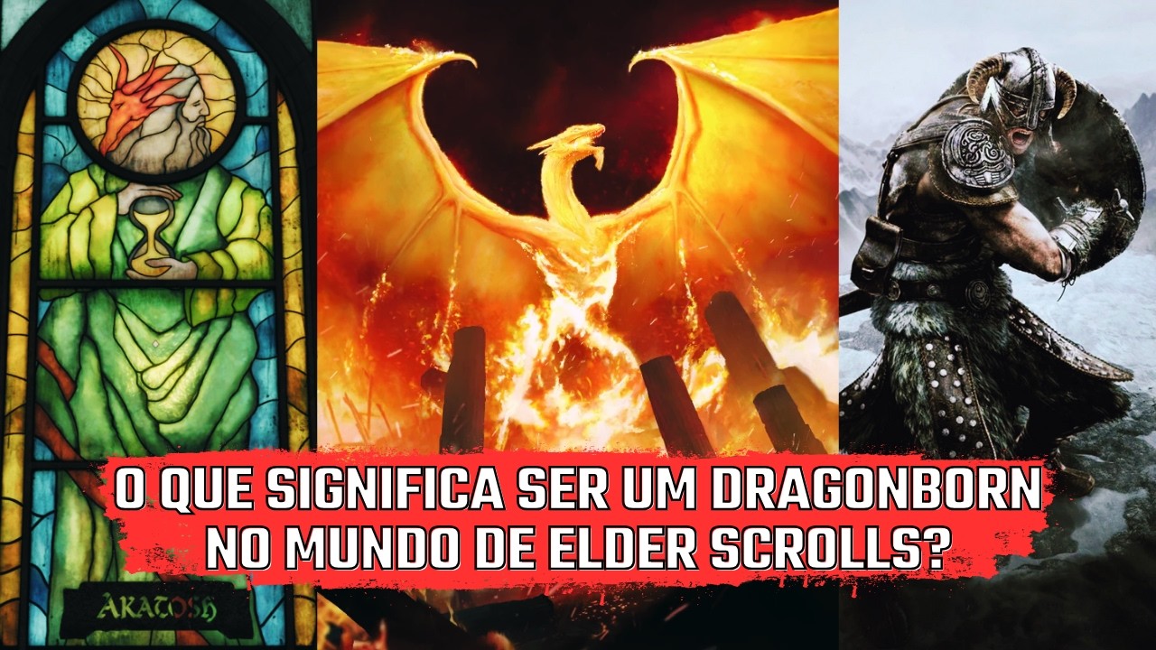 Dragonborn: a lore explicada da MAIOR LENDA de Elder Scrolls