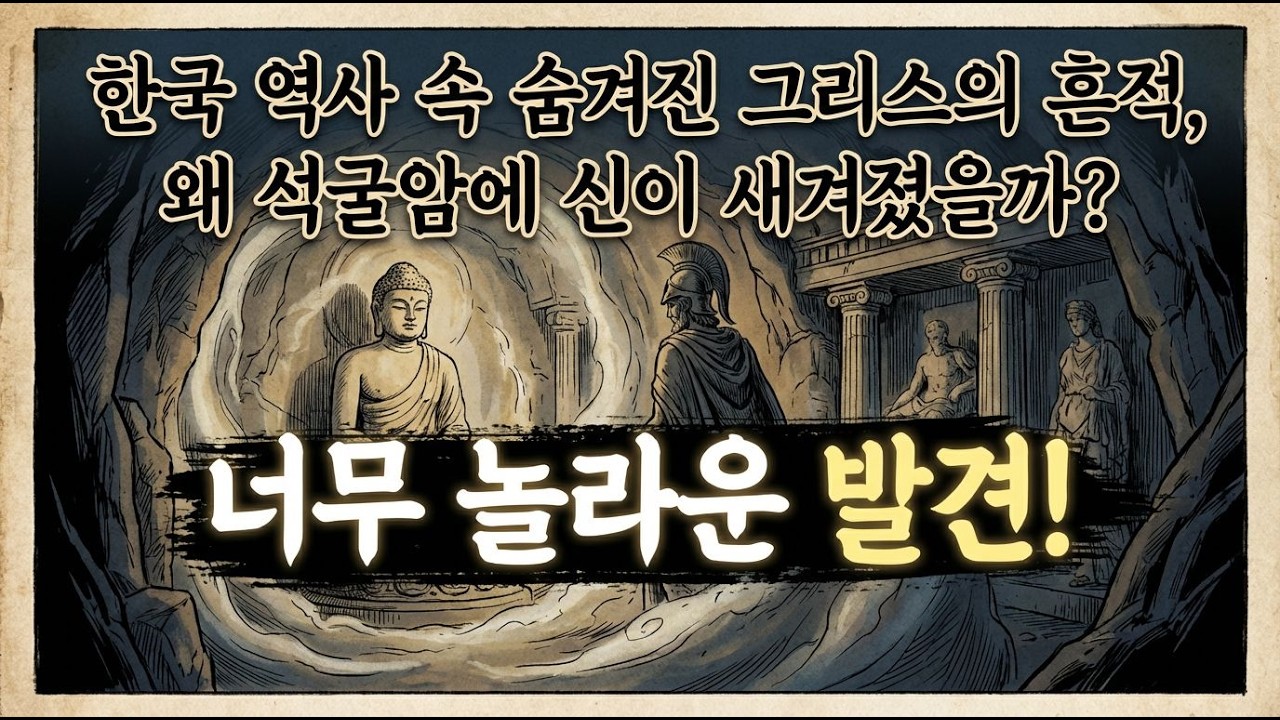 한국 역사 속 숨겨진 그리스의 흔적, 왜 석굴암에 신이 새겨졌을까?