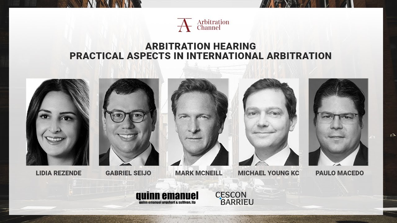 Arbitration Hearing - Practical aspects in International Arbitration