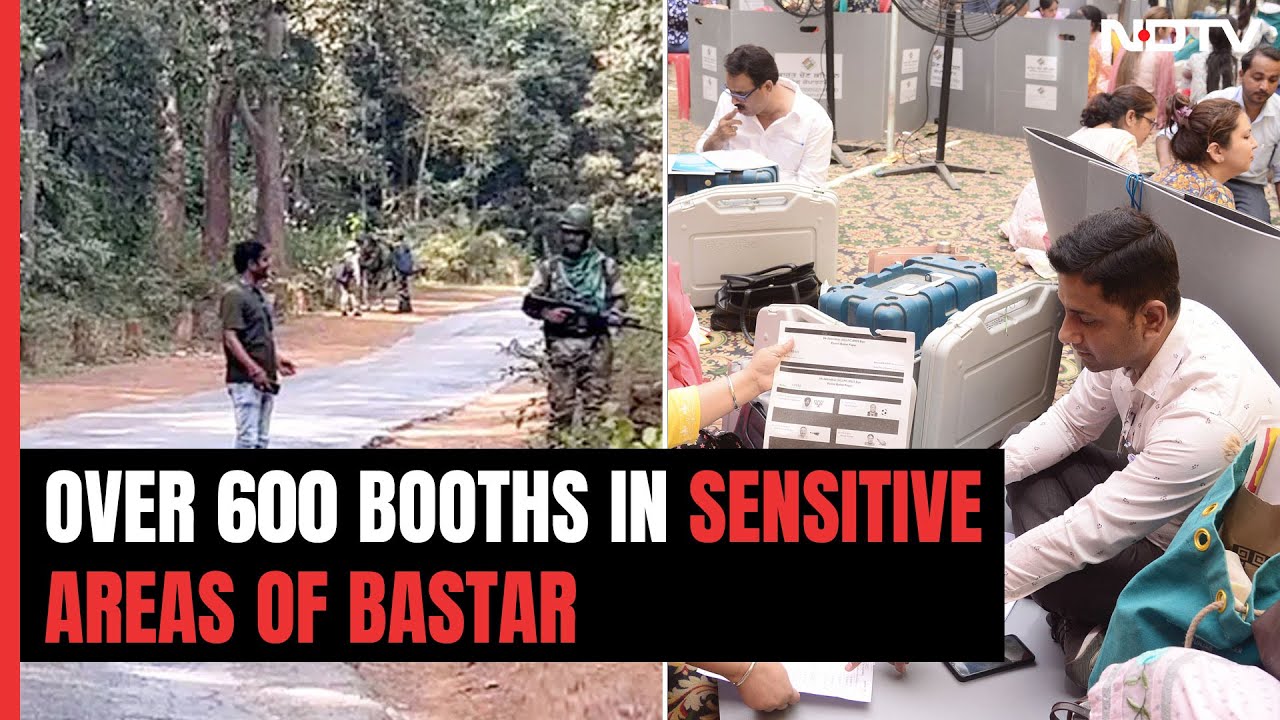 3-Layer Security At 600 Booths In Maoist-Hit Bastar For Polls Tomorrow