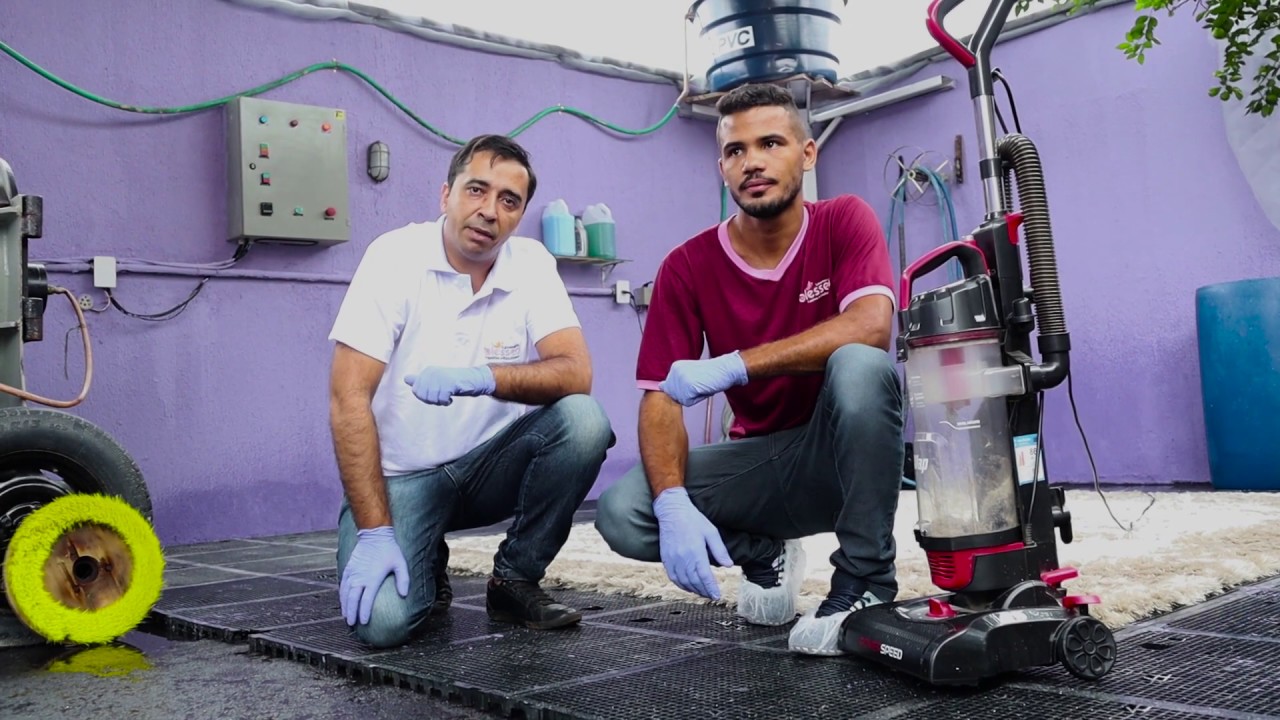 Conheça o nosso processo de lavagem de tapetes.