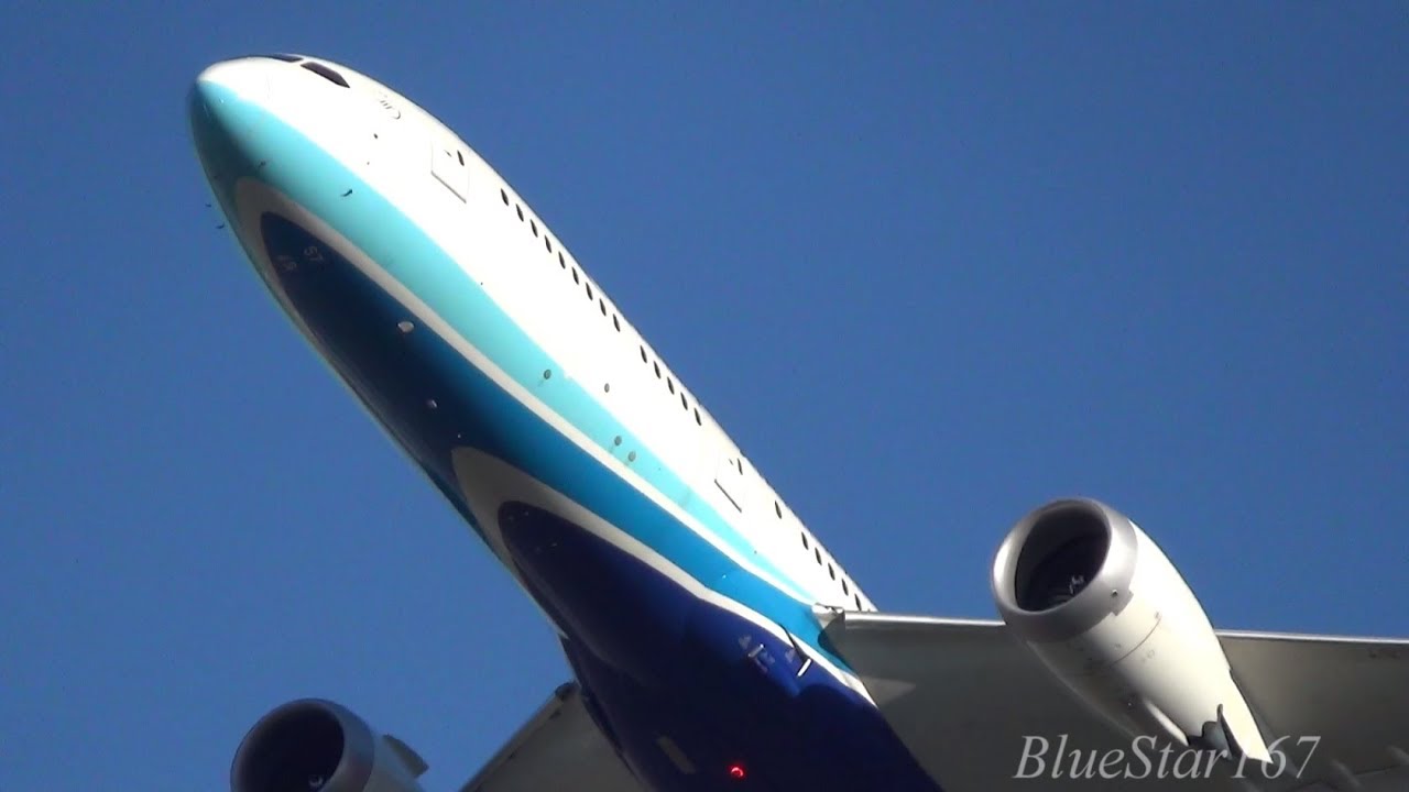 Xiamen Air Boeing 787-9 (B-1357) takeoff from NRT/RJAA (Tokyo - Narita) RWY 34L