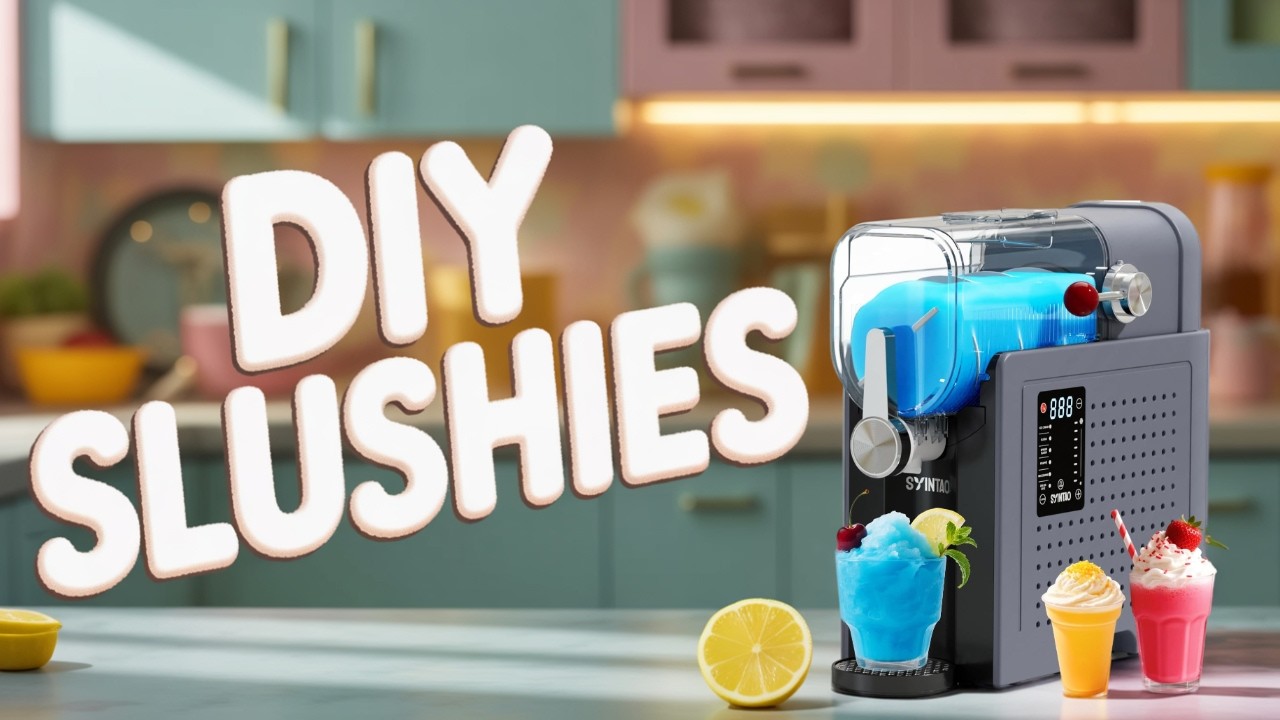 No Ice Needed! Testing the SYINTAO Slushie & Ice Cream Machine