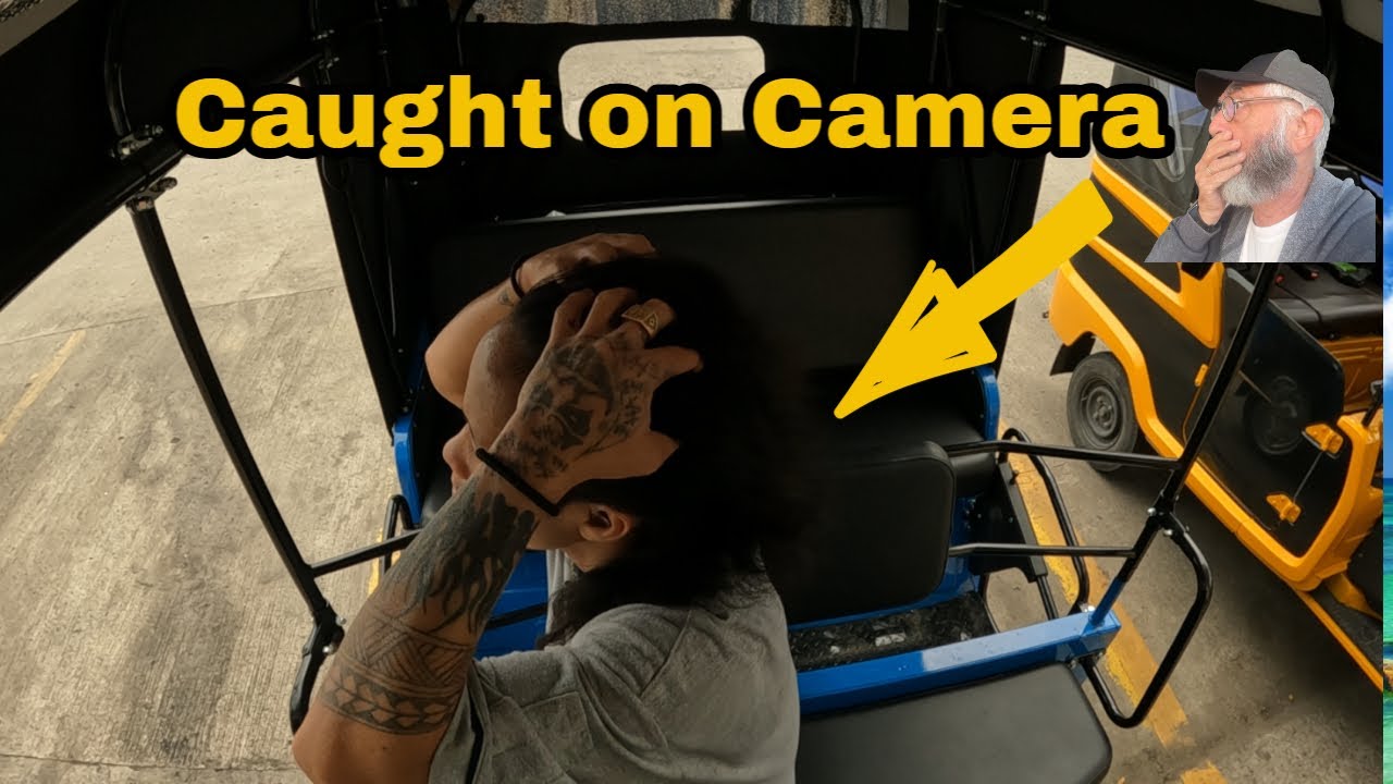 Caught on Camera! (I left my camera on while I went inside the restaurant.} @MisterBudBrown