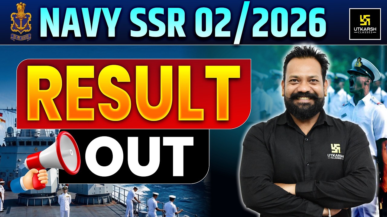 NAVY SSR 02/2026 Result OUT 😳 | Check Merit List, Cut Off | What to do Next? | Harsh Sir