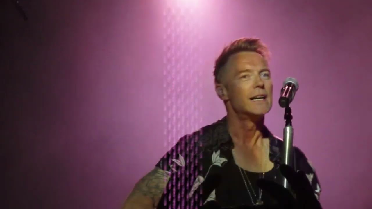 When you say nothing at all Ronan Keating Southend 20.06.22