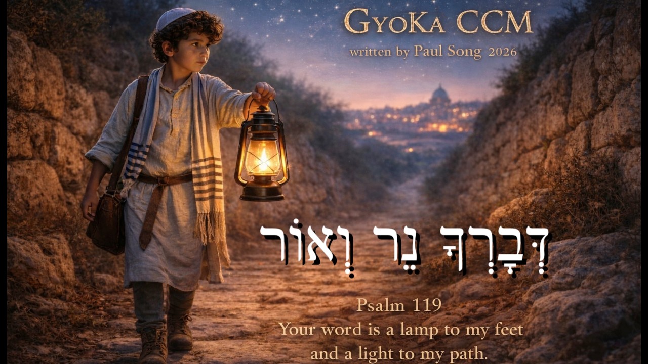 [히브리어 찬송] דְּבָרְךָ נֵר וְאוֹר 주의 말씀은 인생의 등불과 빛 시편 119편 [GyoKa New Hymn] written by Paul Song, 2026