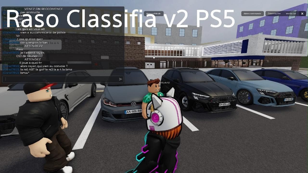 RASO DE FOU AVEC DES FOU SUR Classifia v2 PS5 RP