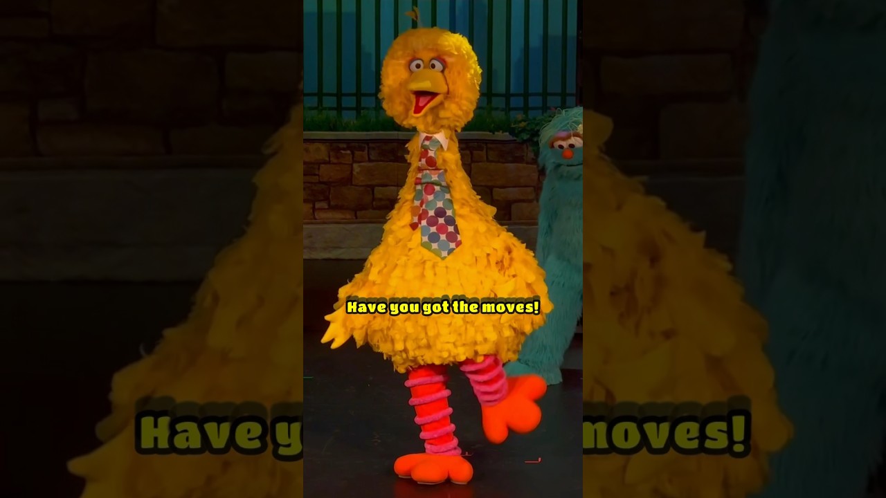 Big Bird Got the Moves #sesamestreetlive  #sesamestreet #bigbird #dance