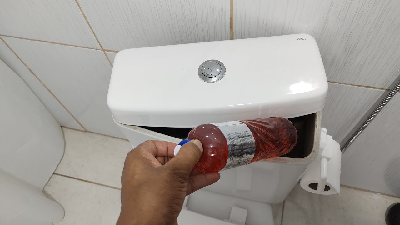 COLOQUE 1 DETERGENTE na DESCARGA do BANHEIRO e VEJA o RESULTADO