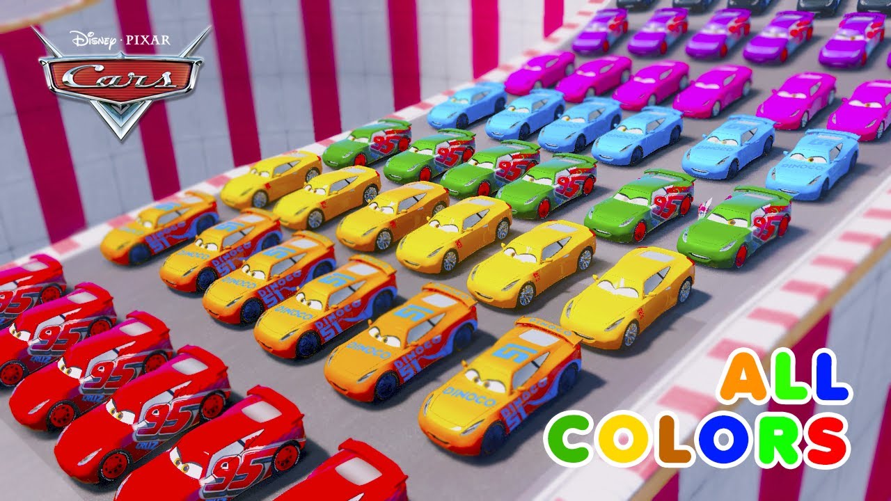 Mack Truck McQueen Friends Race funny Disney Macuin Fabulous McQueen Jackson Storm Cars (Carros)
