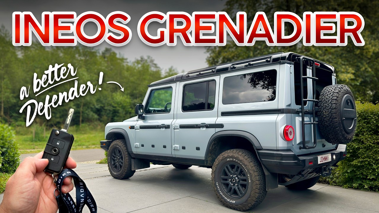 INEOS Grenadier (282 л.с.) - POV drive & walkaround | ASMR | 4K