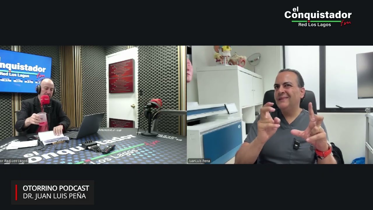 En Café Expréss, Otorrino Podcast, con el Dr. Juan Luis Peña