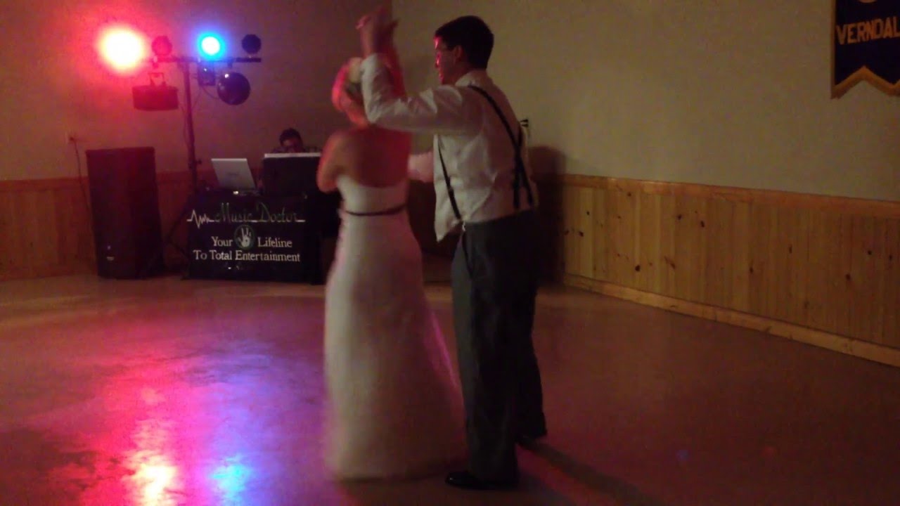 The first dance(s) of Mike and Brit-Awn Hess