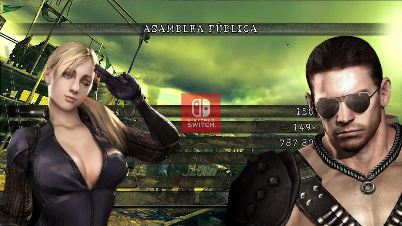 Asamblea pública (787,801) | Chris Redfield (WARRIOR) & Jill Valentine (BATTLESUIT) | RE5 | NS