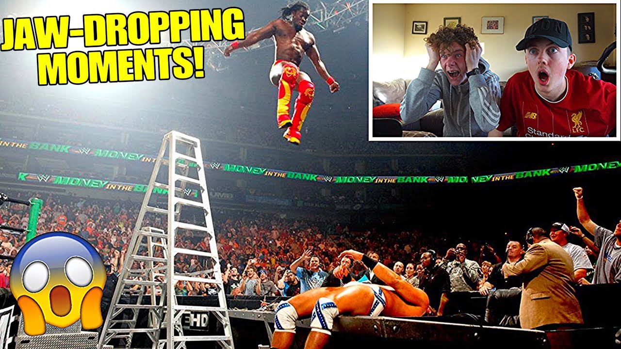REACTING TO THE MOST JAW-DROPPING MOMENTS IN WWE HISTORY!