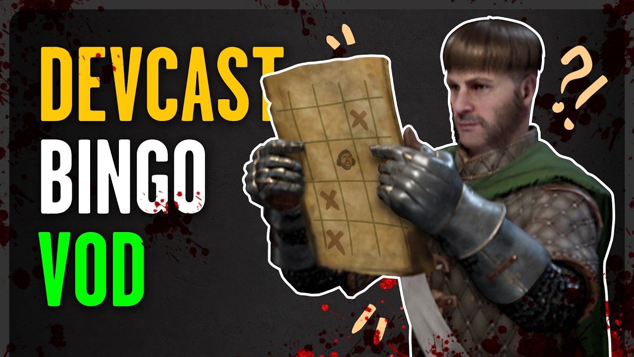 Ironmace devcast BINGO party – Dark and Darker