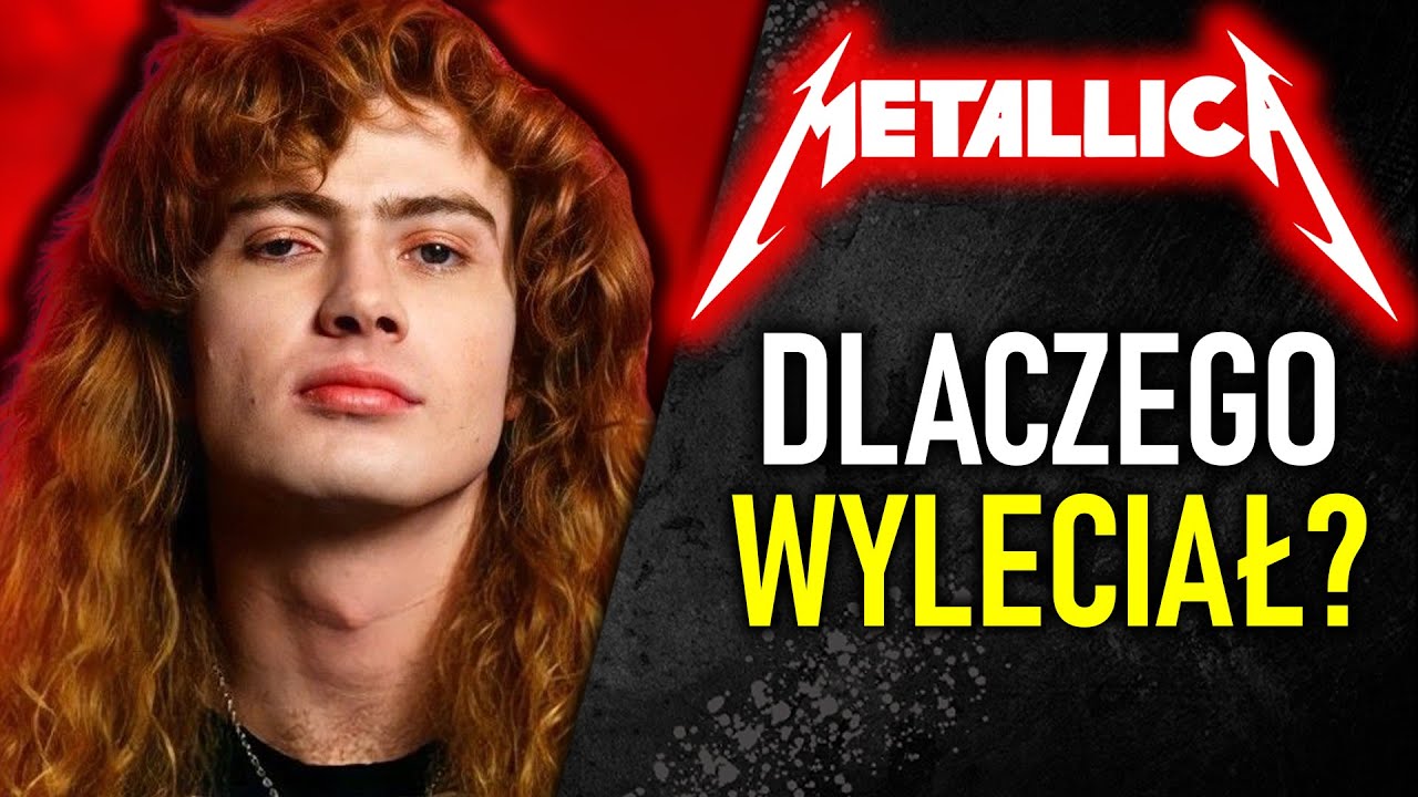 METALLICA - DLACZEGO MUSTAINE WYLECIAŁ Z ZESPOŁU W 1983 ROKU?