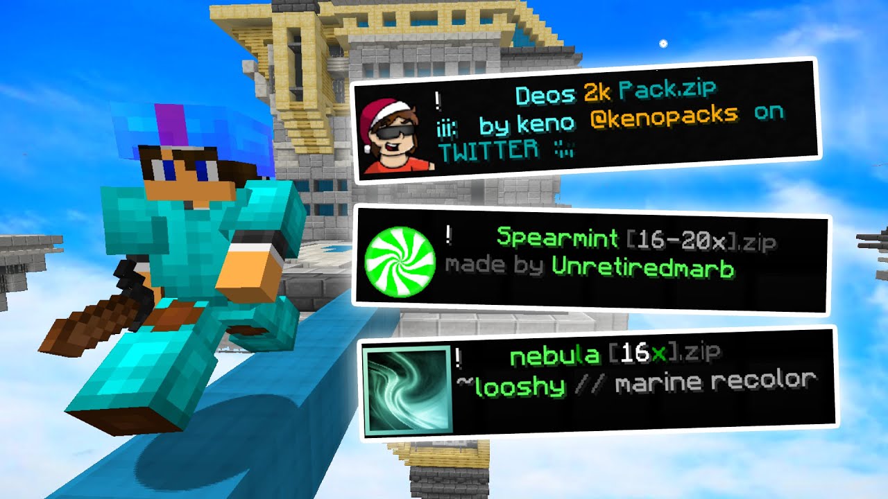 My Favorite BEDWARS TEXTURE PACKS In 2020!