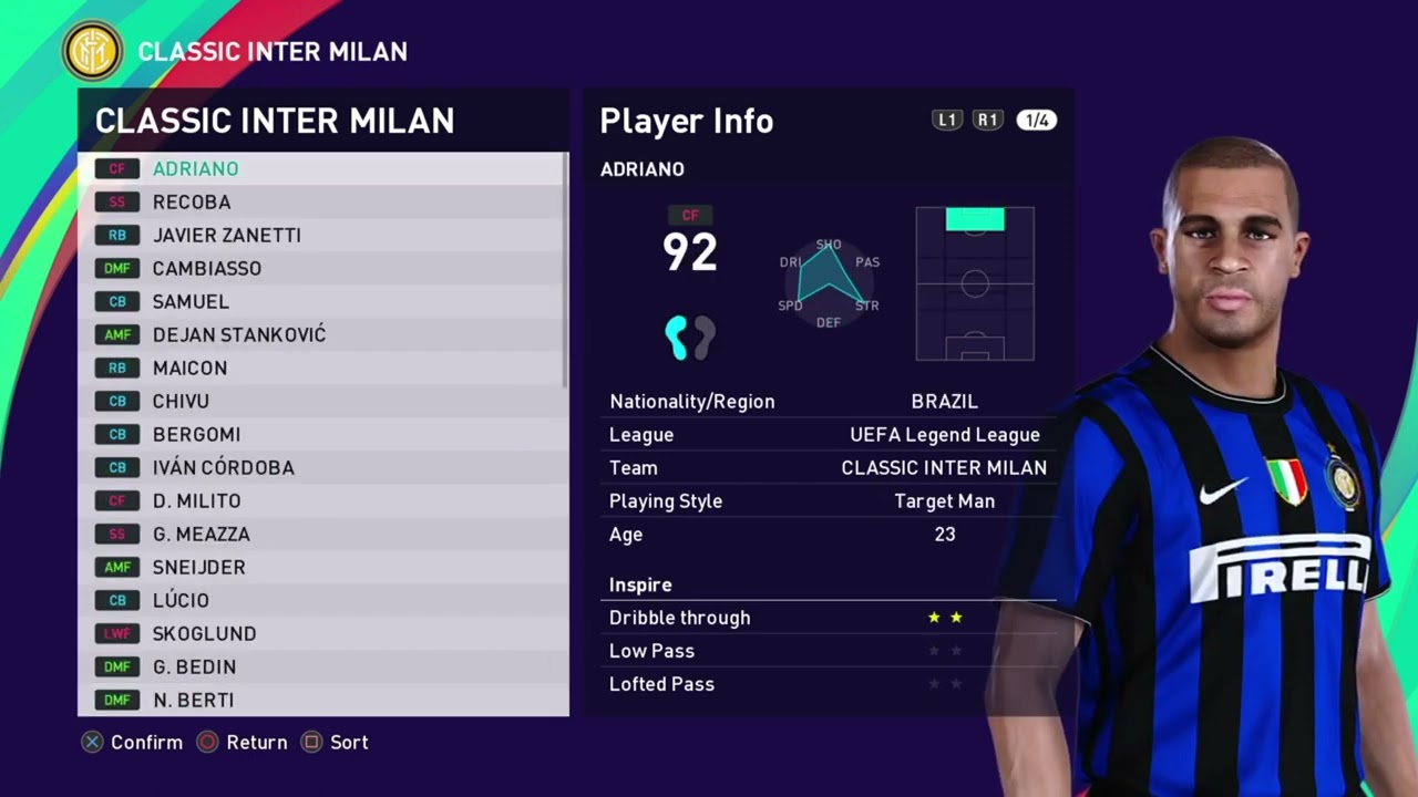 (PS4) PES 2021: 107 Classic Clubs by jiangwei