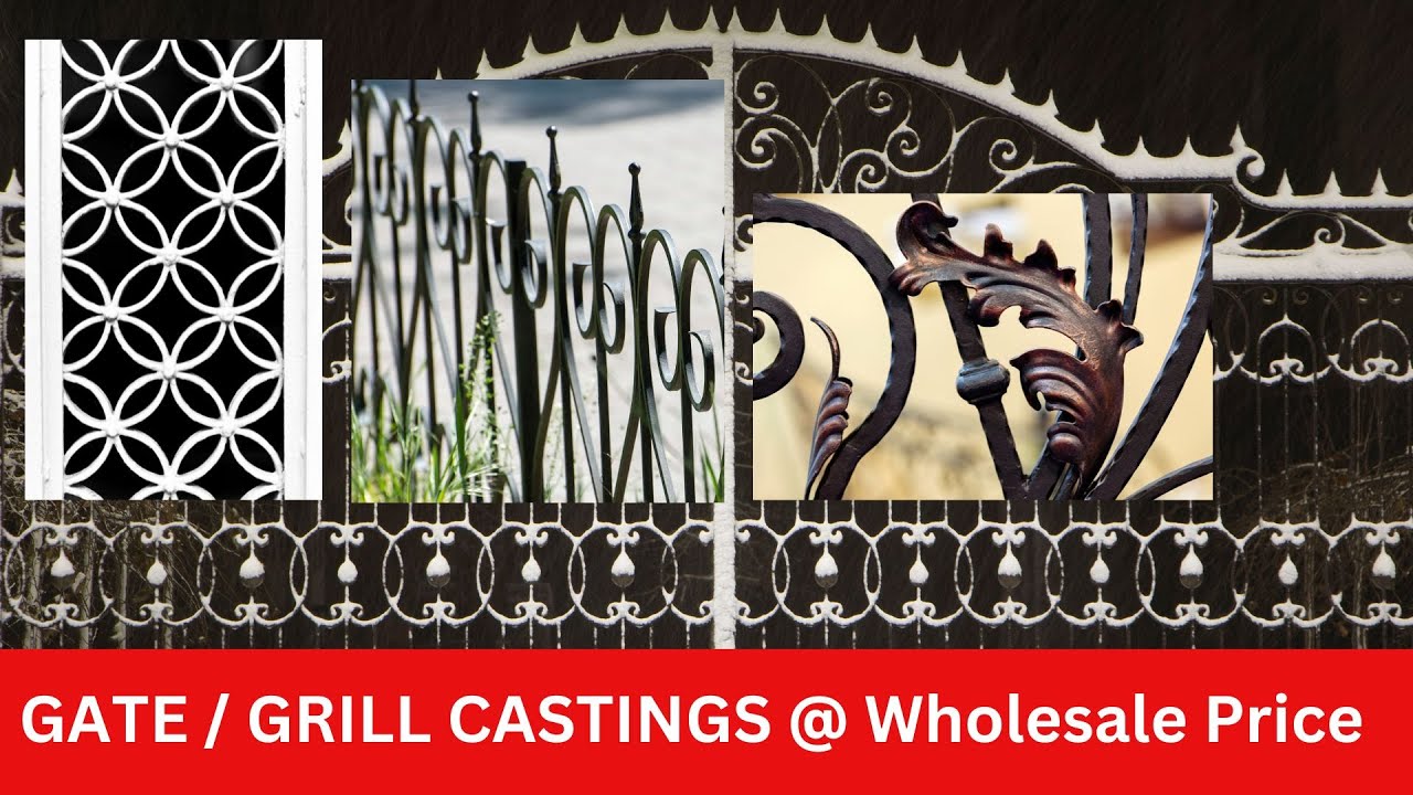 Exploring Stunning Cast Iron Gate Grill Designs at Wholesale Prices