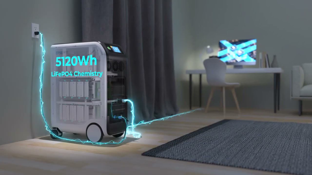 Introducing The Future of Renewable Energy powered Life   BLUETTI EP500