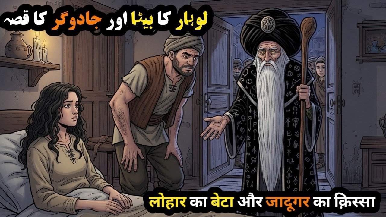 Jadugar aur lohar k bety Ka eman Ka qissa | लोहार का बेटा और जादूगर का क़िस्सा |Islamic moral story 