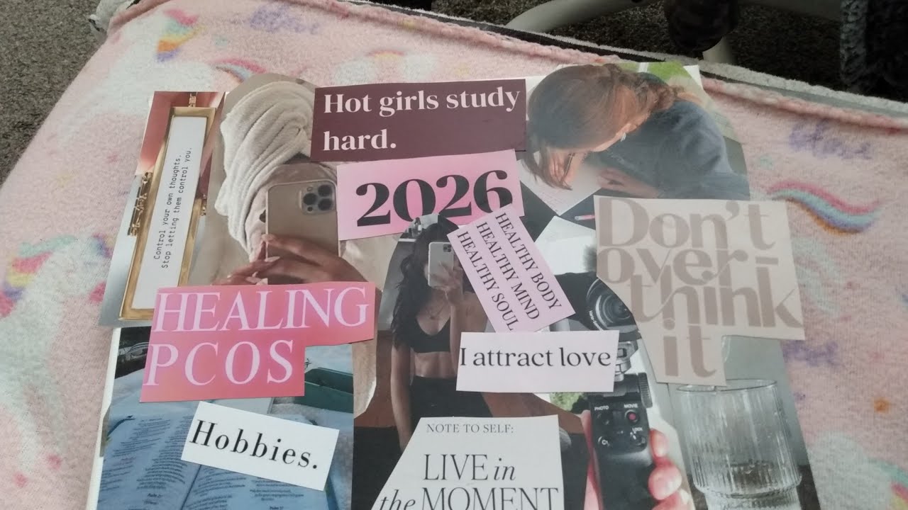 Make my 2026 vision board with me!
