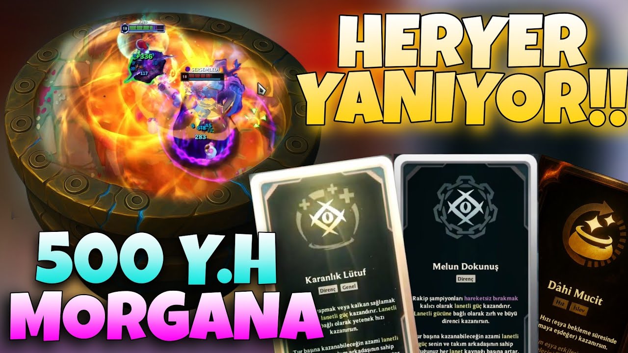500 YETENEK HIZI MORGANA - LOL ARENA MODU