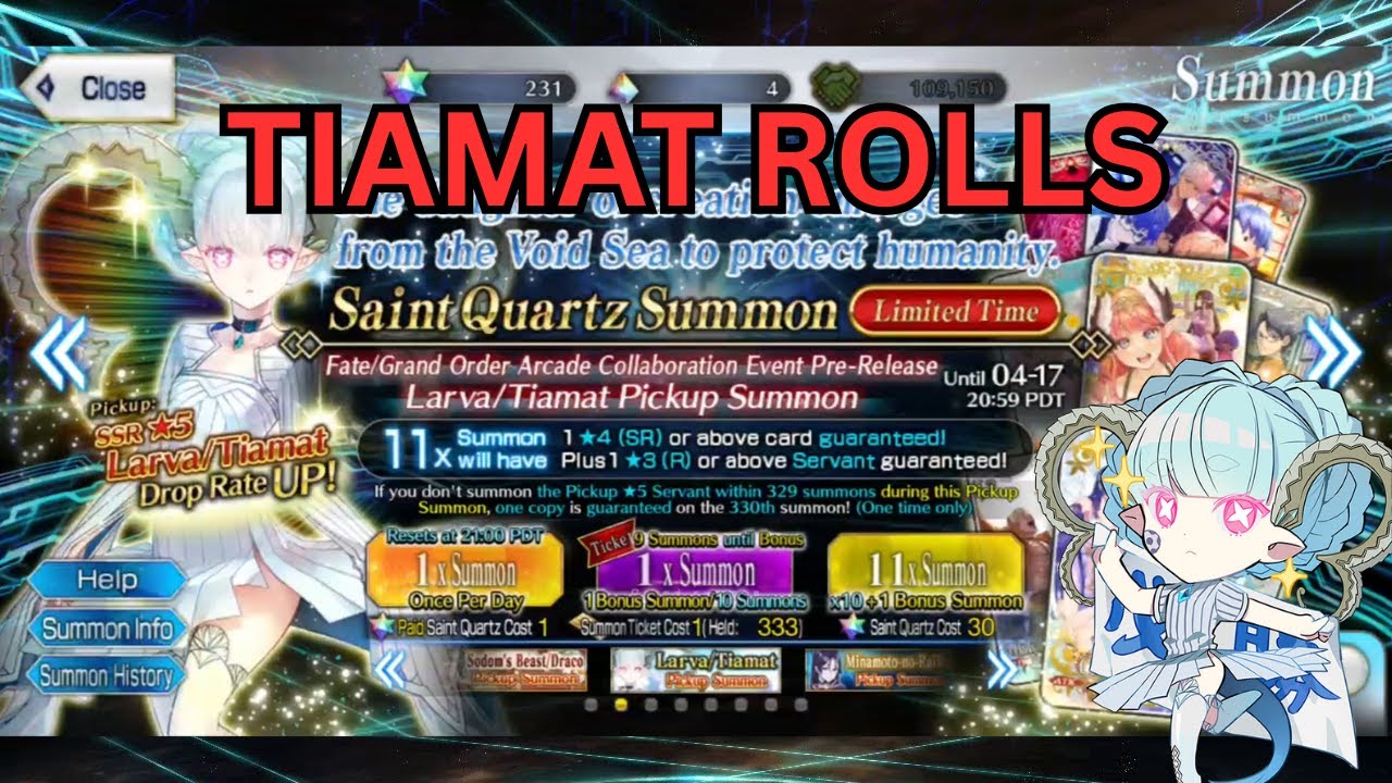 FGO | Tiamat rolls