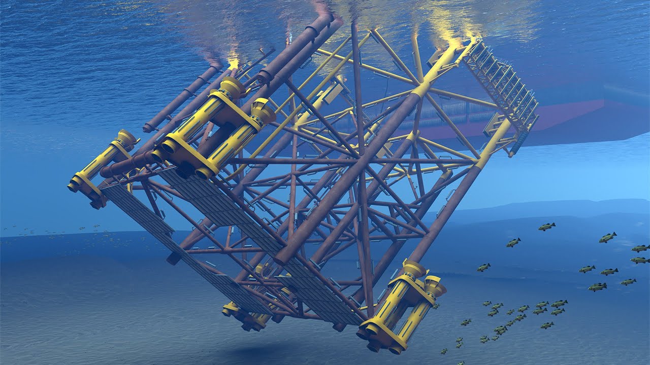 Offshore Installation Aids Animation | Offshore Animation