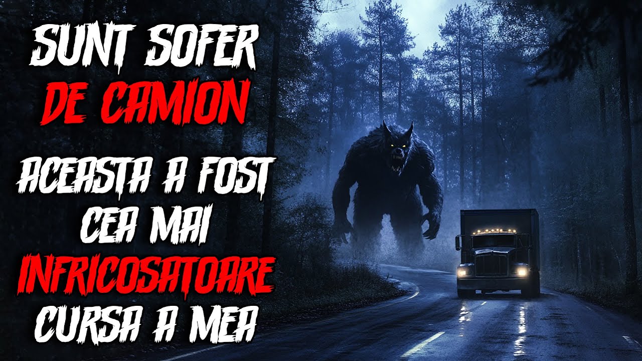 Sunt Sofer de Camion. Aceasta a Fost cea mai INFRICOSATOARE Cursa a mea! - Creepypasta