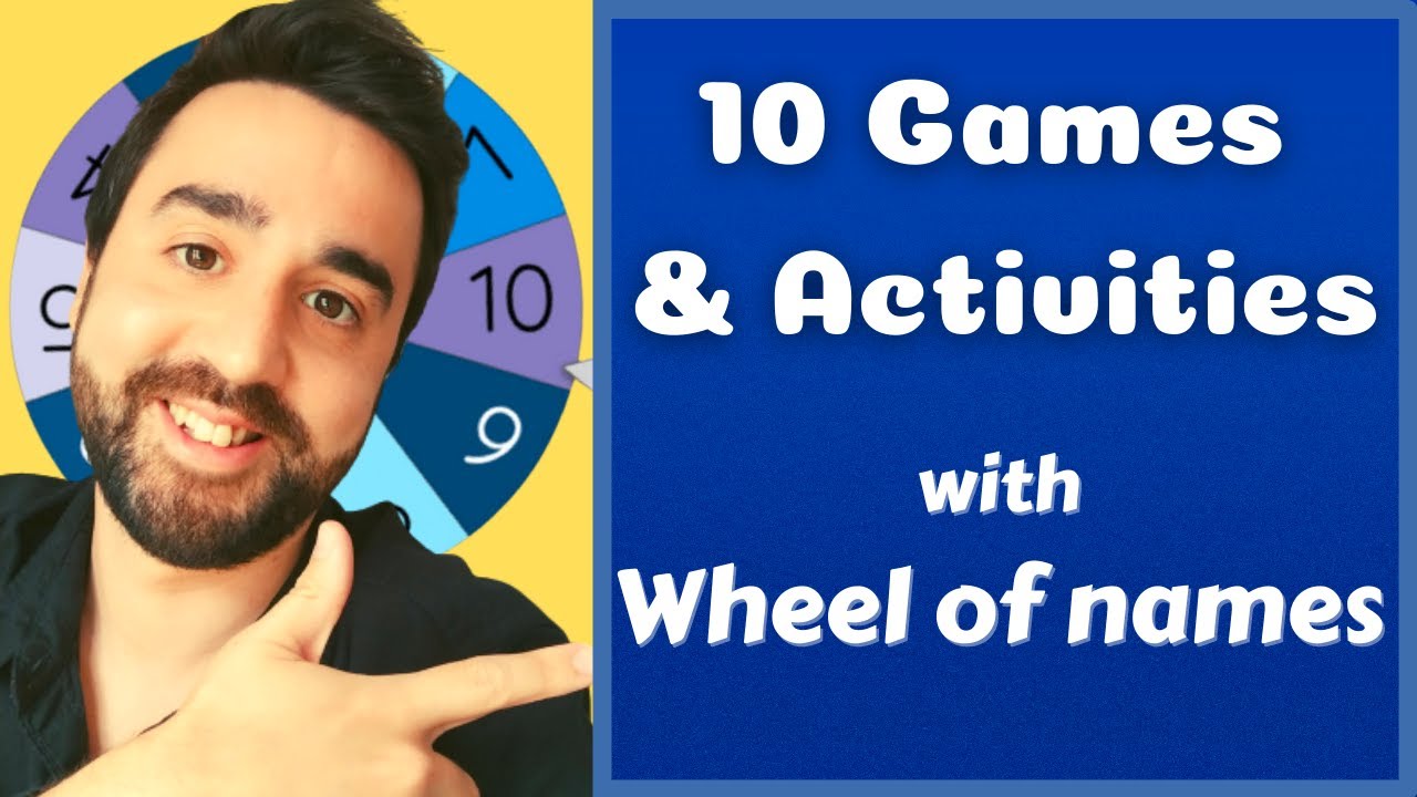 Wheel of names Tutorial | 10 Easy ESL Games & Activities