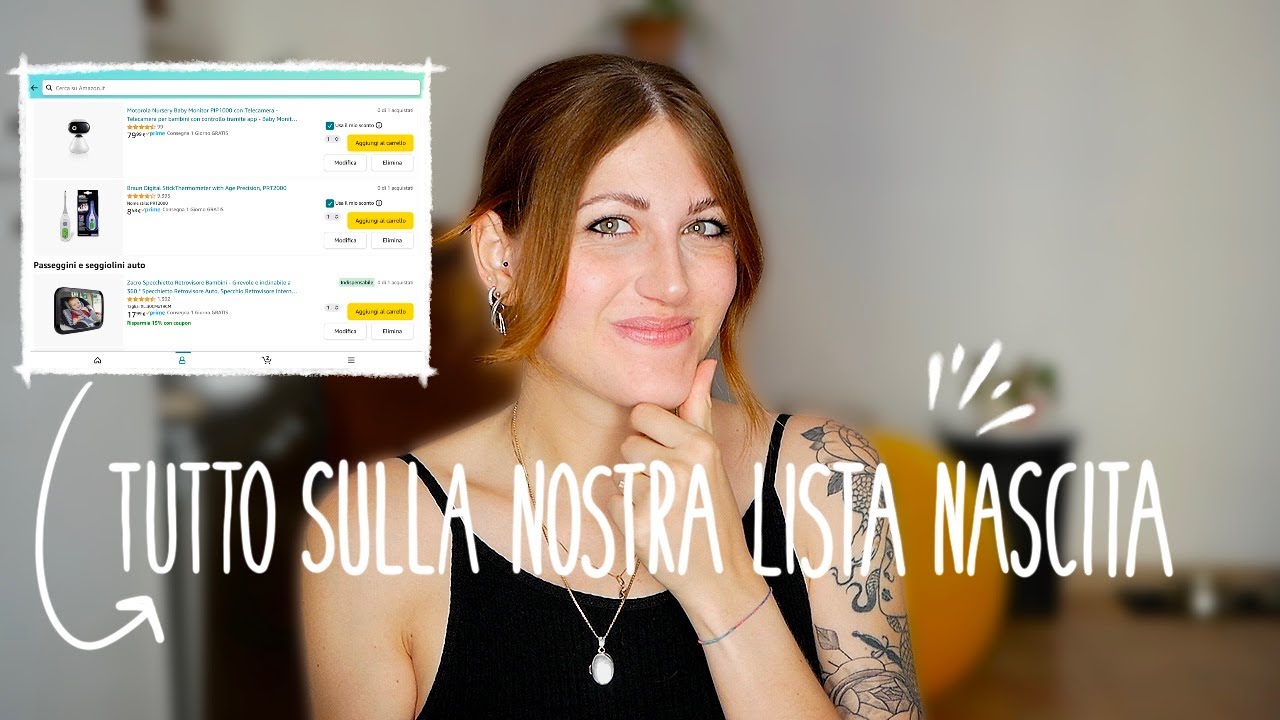 LISTA NASCITA Amazon | Come fare, cosa inserire in lista, categorie e la NOSTRA LISTA con commento ✅