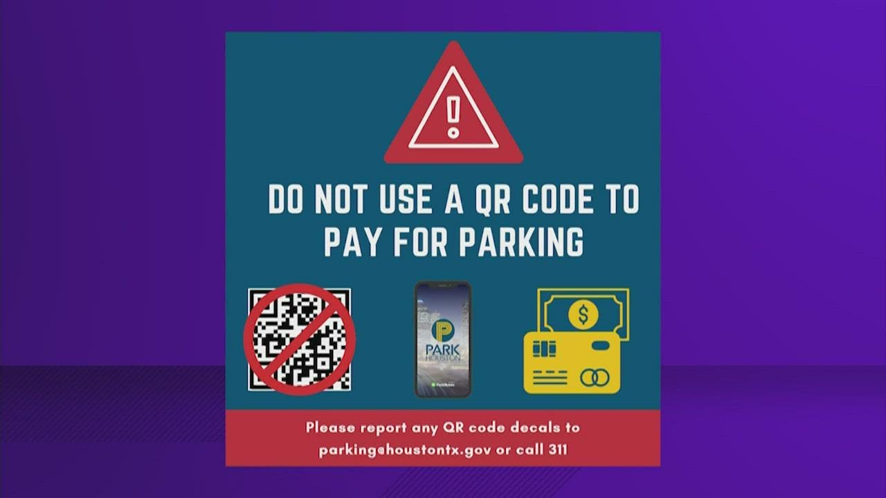 Beware of a parking scam using fake QR code