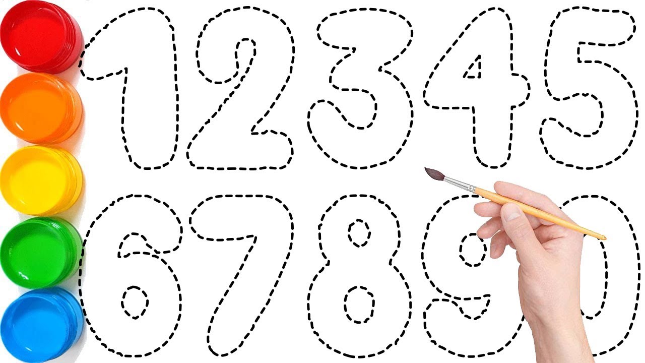 Numbers A to Z Drawing and Coloring for Children | Fun Learning for Kids | Ks Art