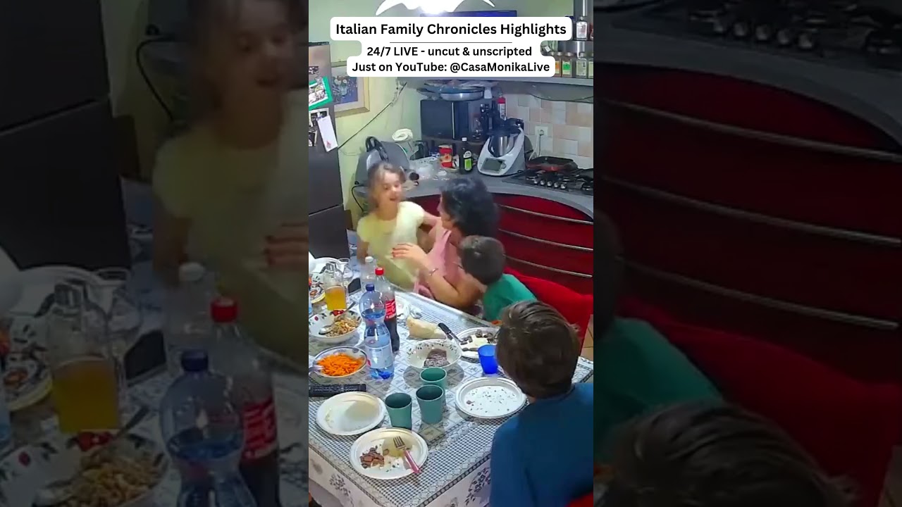 A Normal Family Dinner with Monika & Kids 😜 #momlife
