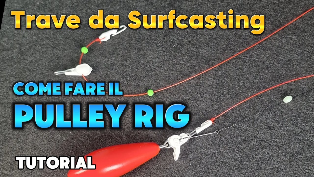Trave da SurfCasting Pulley Rig: Guida Passo Passo con Componenti Originali Trident 🇬🇧