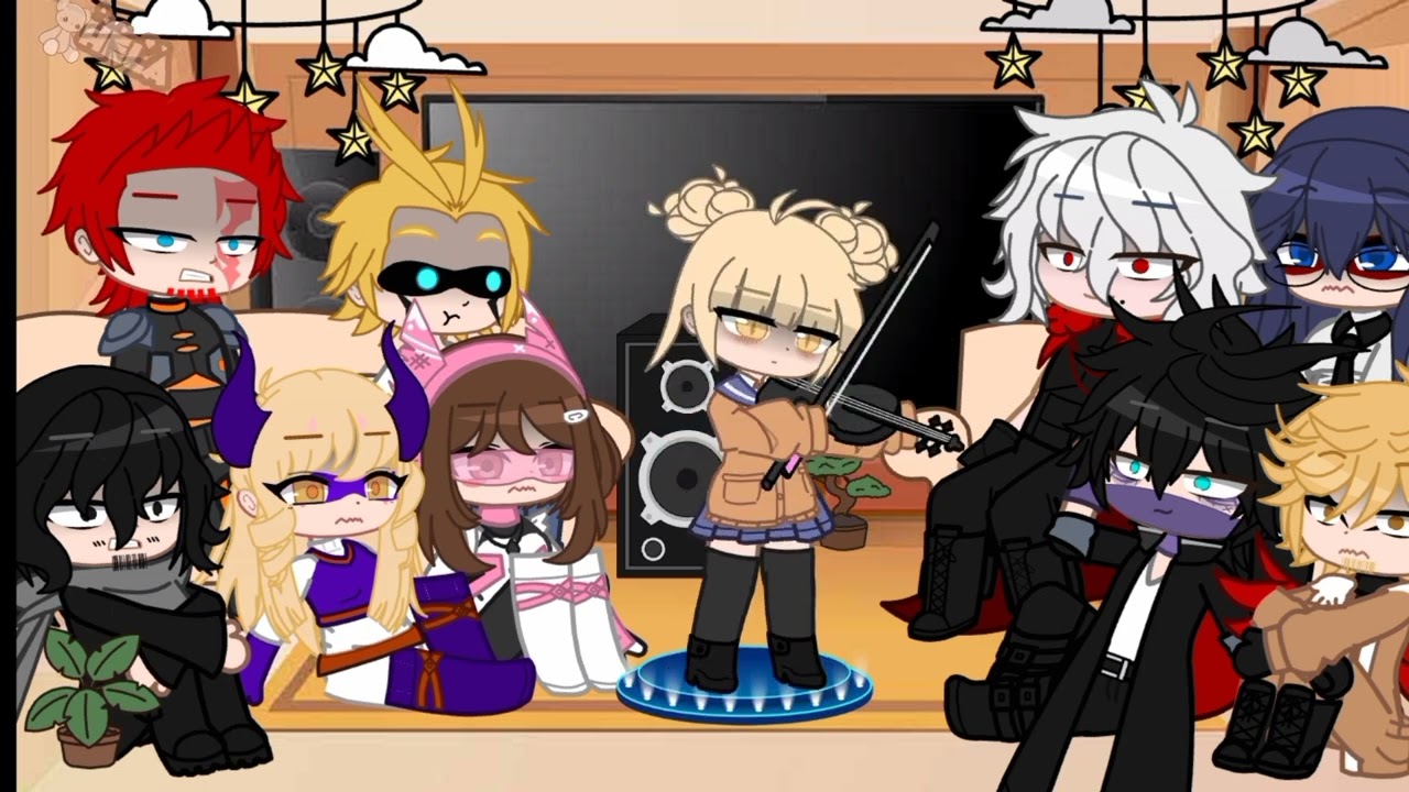 Heroes//Villains[]😈🦸‍♂️، Reaction:0, []Toga[]in Music Style ✨Part 3 